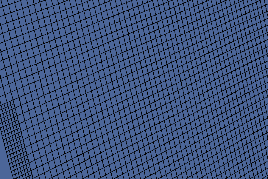 \lambda_2 Iso-surface, coloured with colour