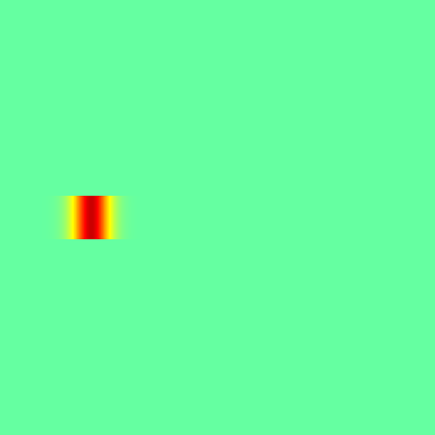 This plot shows the spatial distribution of the solute at the final simulated time step.