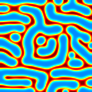 This plot shows the spatial distribution of N2 at the final simulated time step.