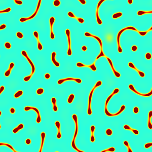 This plot shows the spatial distribution of Ndp at the final simulated time step.
